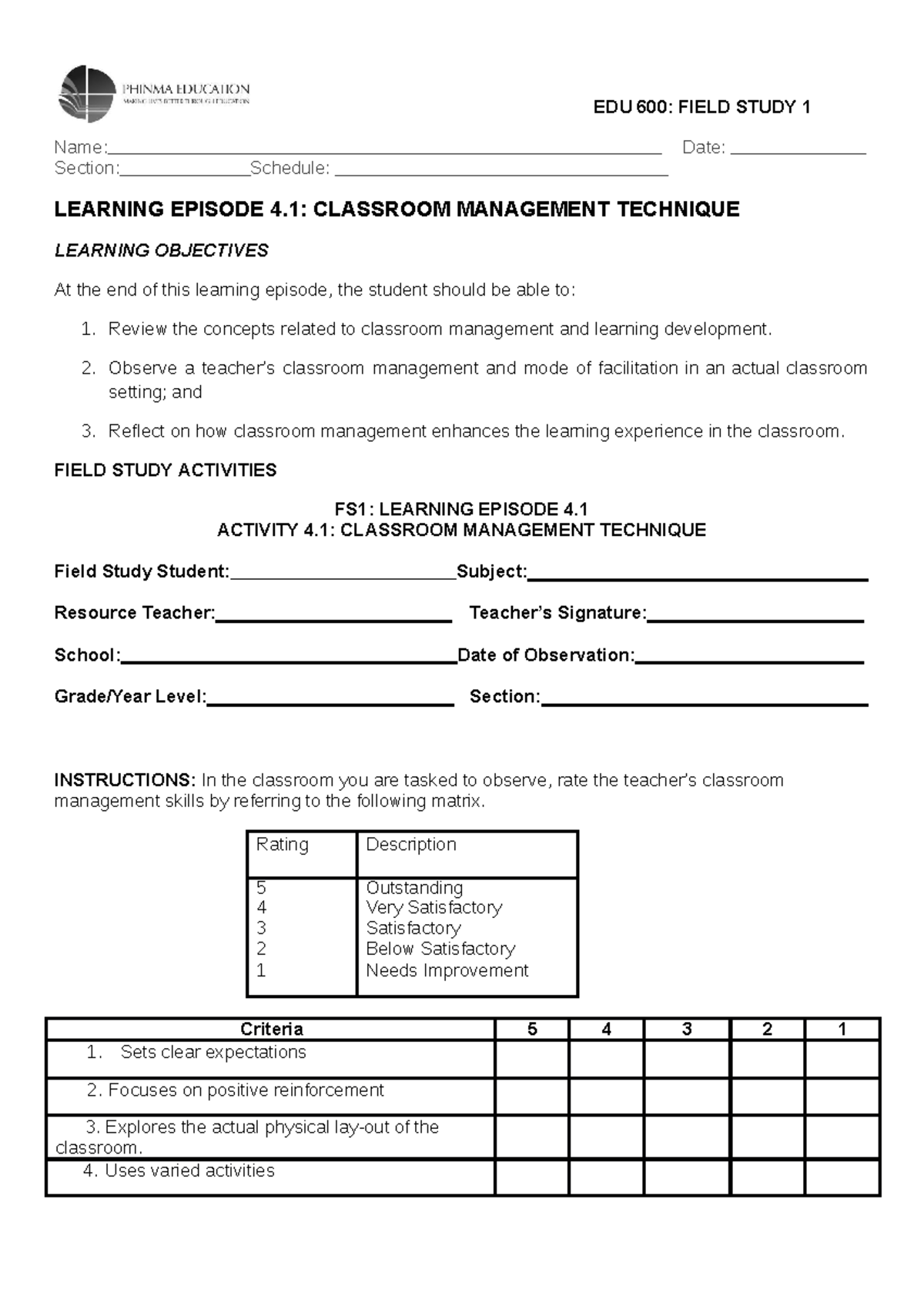 le-4-cvbnm-edu-600-field-study-1-name-date-section-schedule