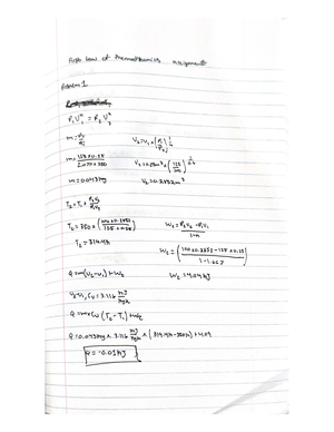 ME3410 2 - Notes Compilation 2022 - Lecture Material: IDEAL GAS LAW ...