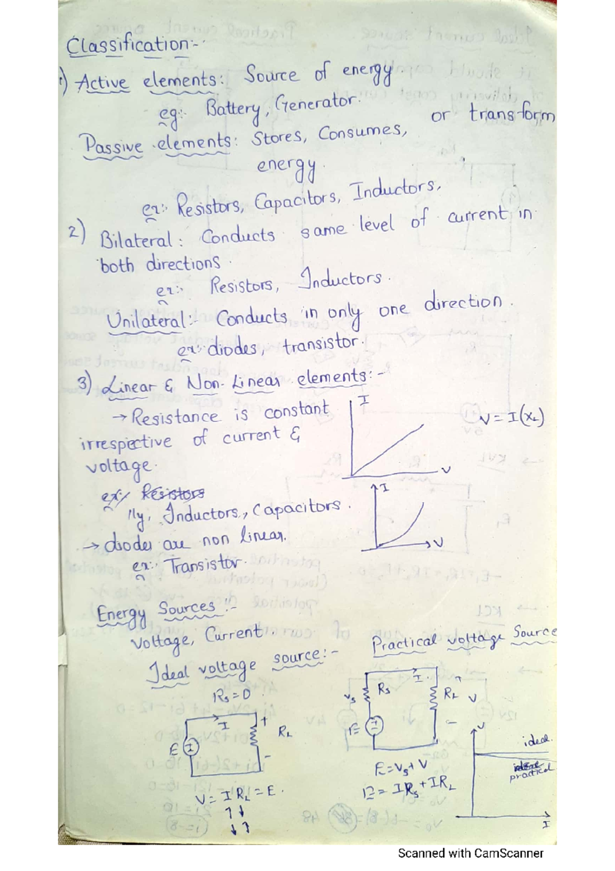 EC Full notes - Electric Circuits - Studocu