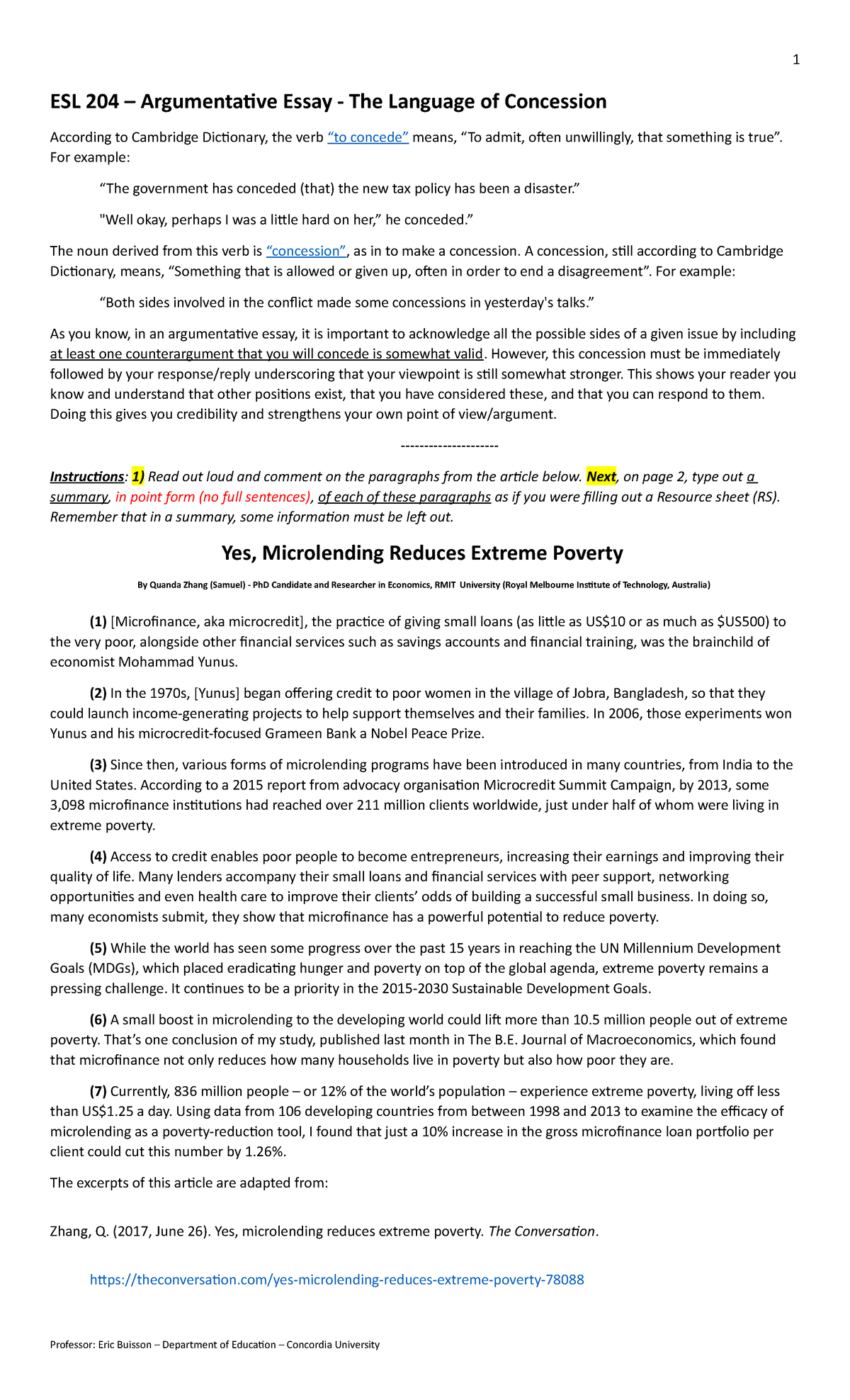 concession meaning in argumentative essay