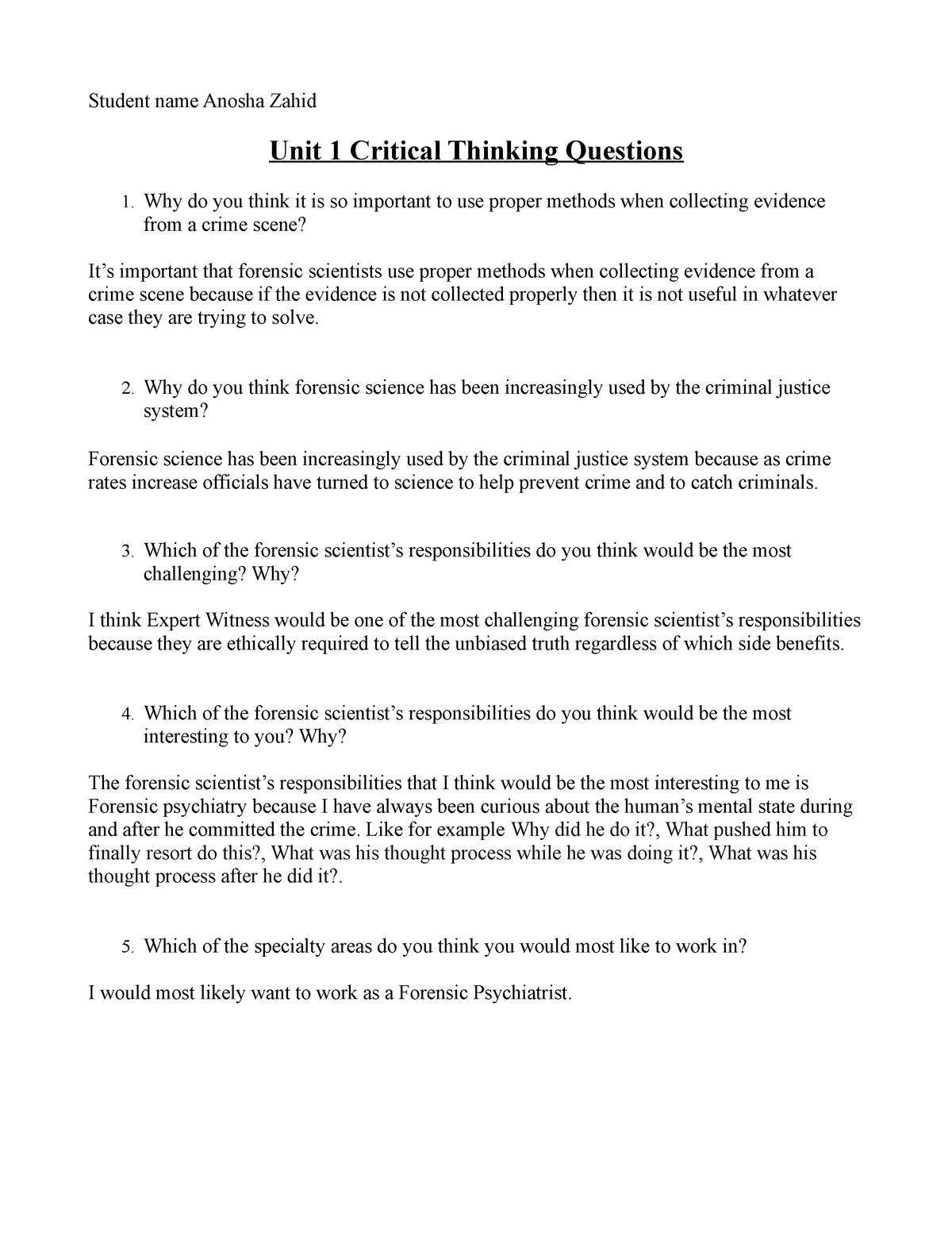 critical thinking questions article