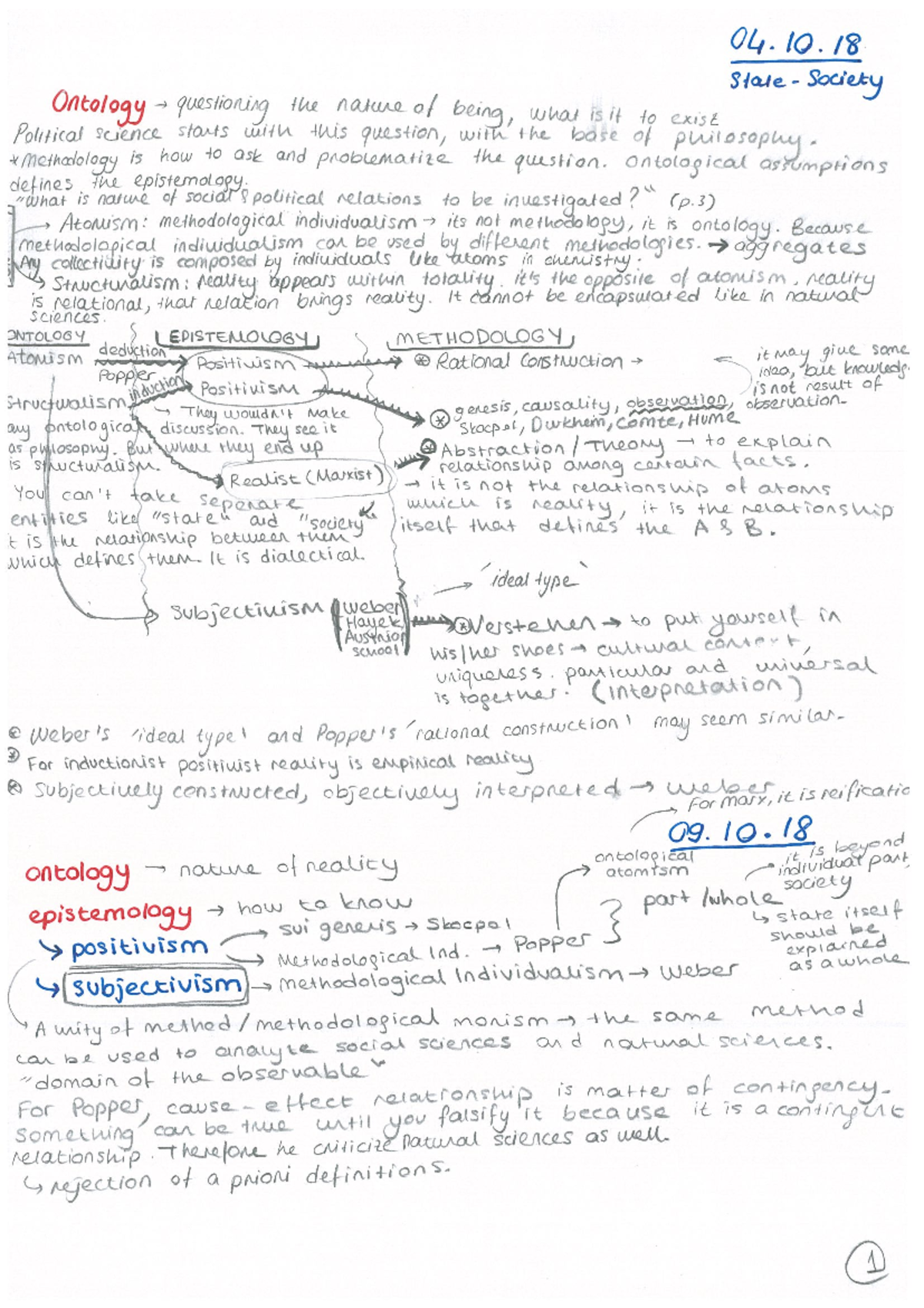 State notes - Approaches to State-Society Relations - Studocu