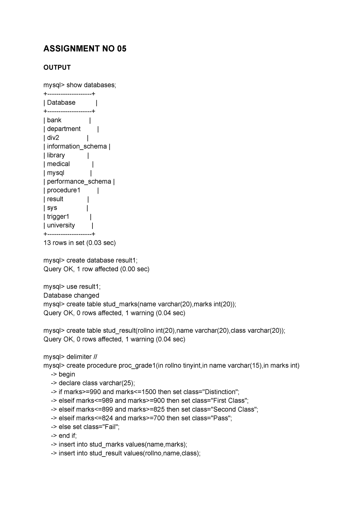 dbms assignment 4