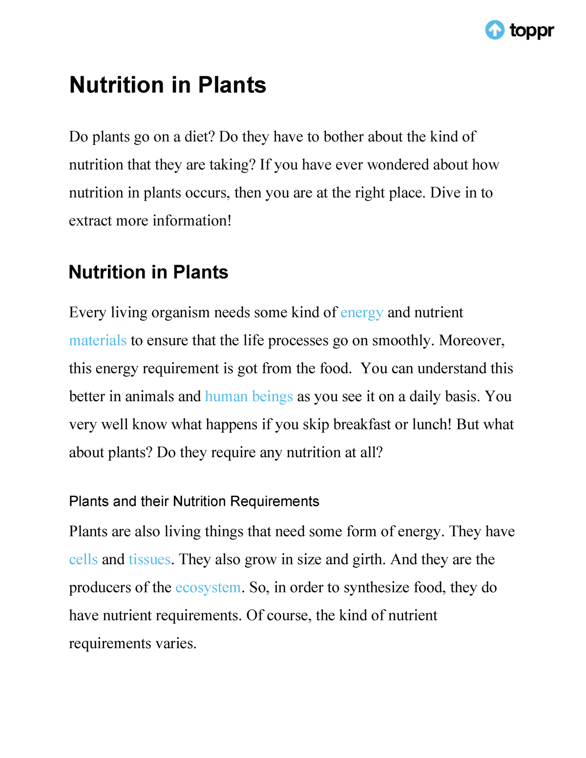 class-10-science-chapter-6-life-processes-revision-notes-nutrition-in