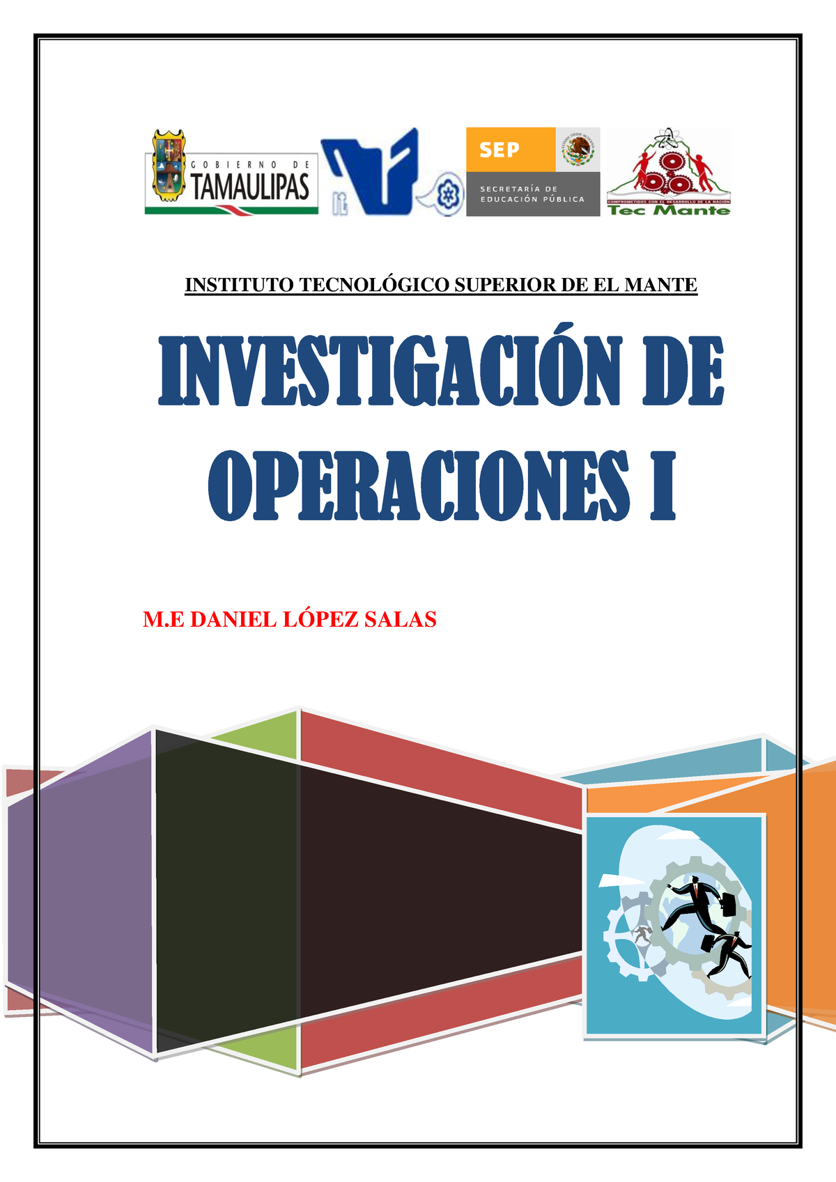 Libro De Operaciones - INVESTIGACIÓN DE OPERACIONES I M DANIEL LÓPEZ ...