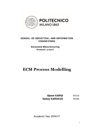 L3.5 Laser cutting notes - Advanced manufacturing processes - PoliMi ...