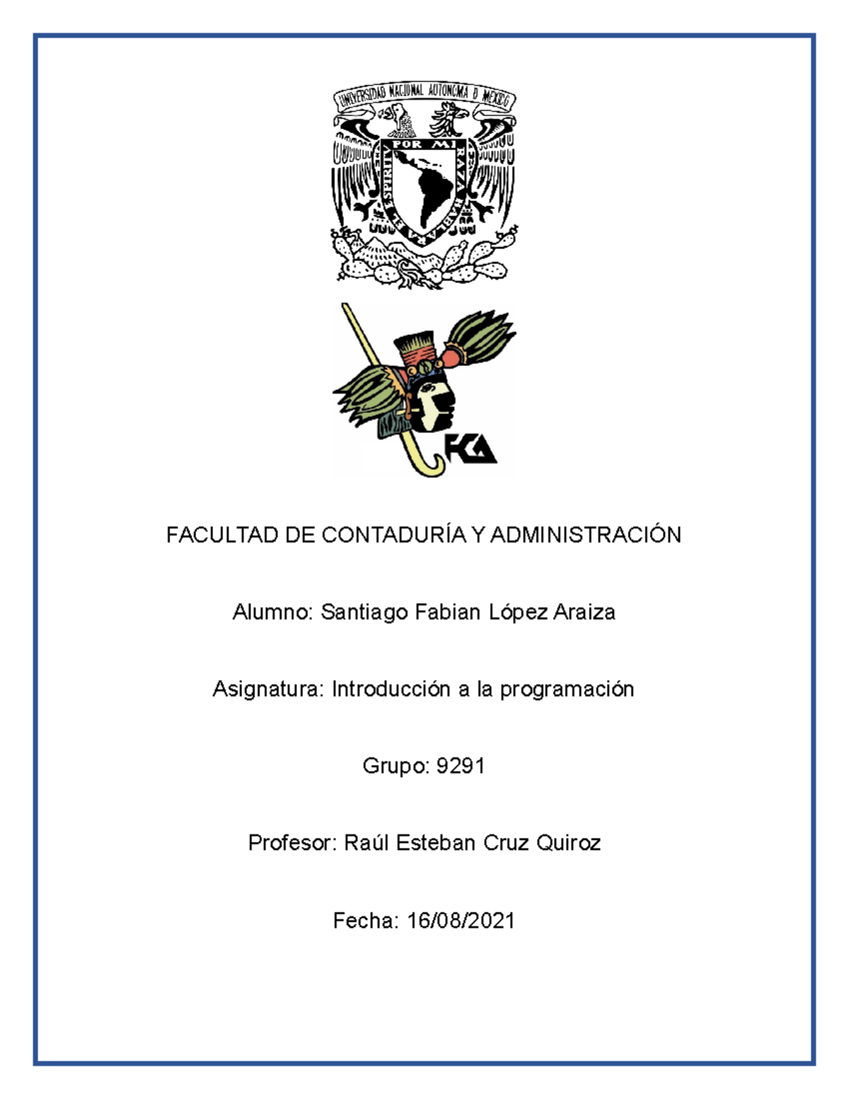 Unidad 1 Actividad 1 Introduccion A La Programación Santiago Fabian