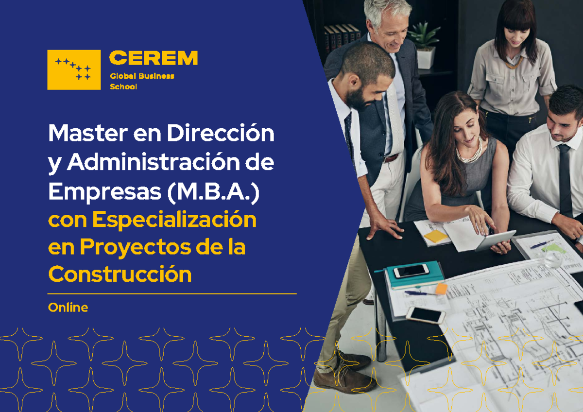Cerem - MBA Master en Dirección y Administración de Empresas (M.B.A ...