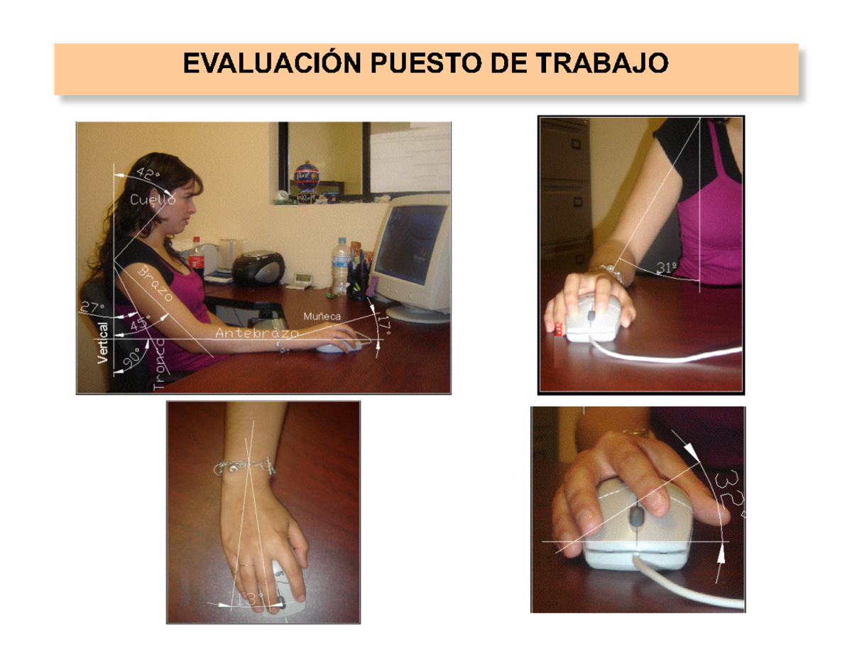 Ejercicio RULA - metodo rula - Ergonomía con Laboratorio - EVALUACIÓN ...