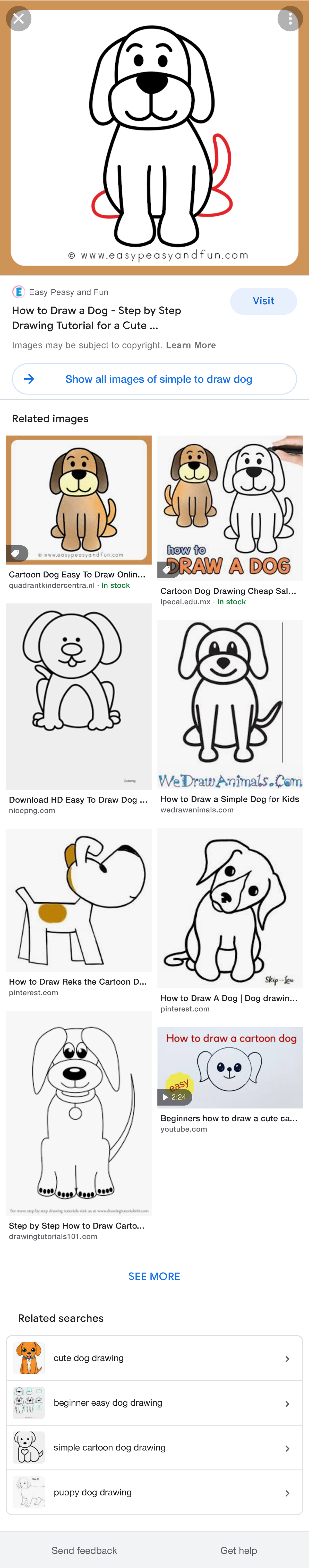 Httpswww - Scax - Easy Peasy and Fun How to Draw a Dog - Step by