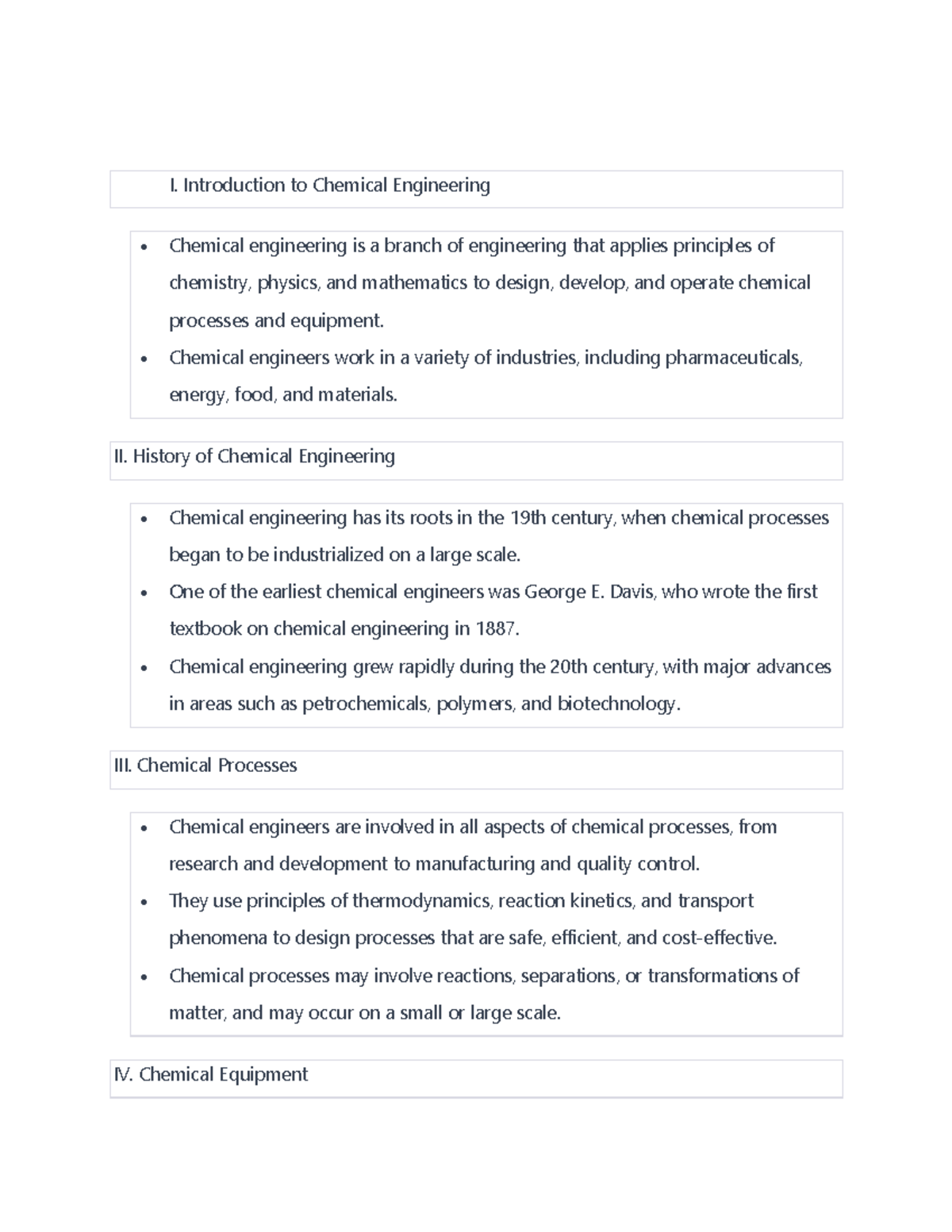 chemical engineering thesis ideas