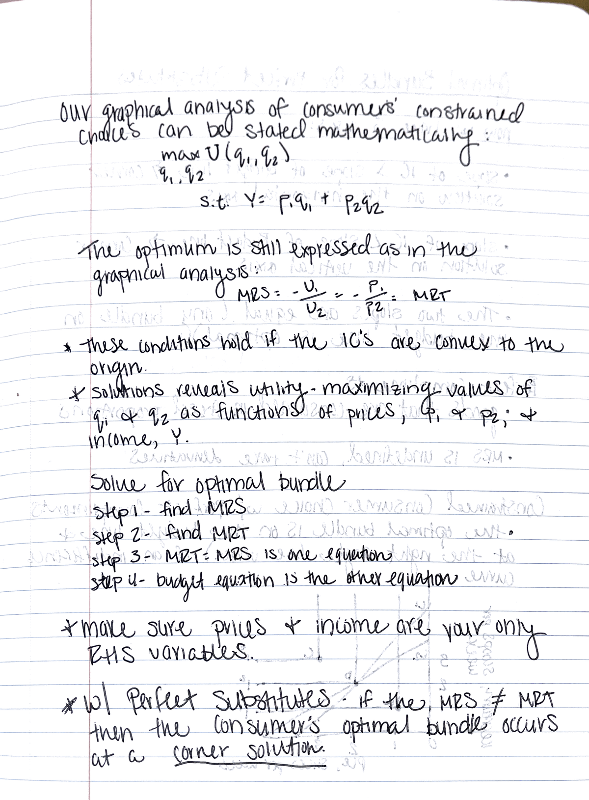 Notes (dragged) - ECON 105A - UC Riverside - Studocu