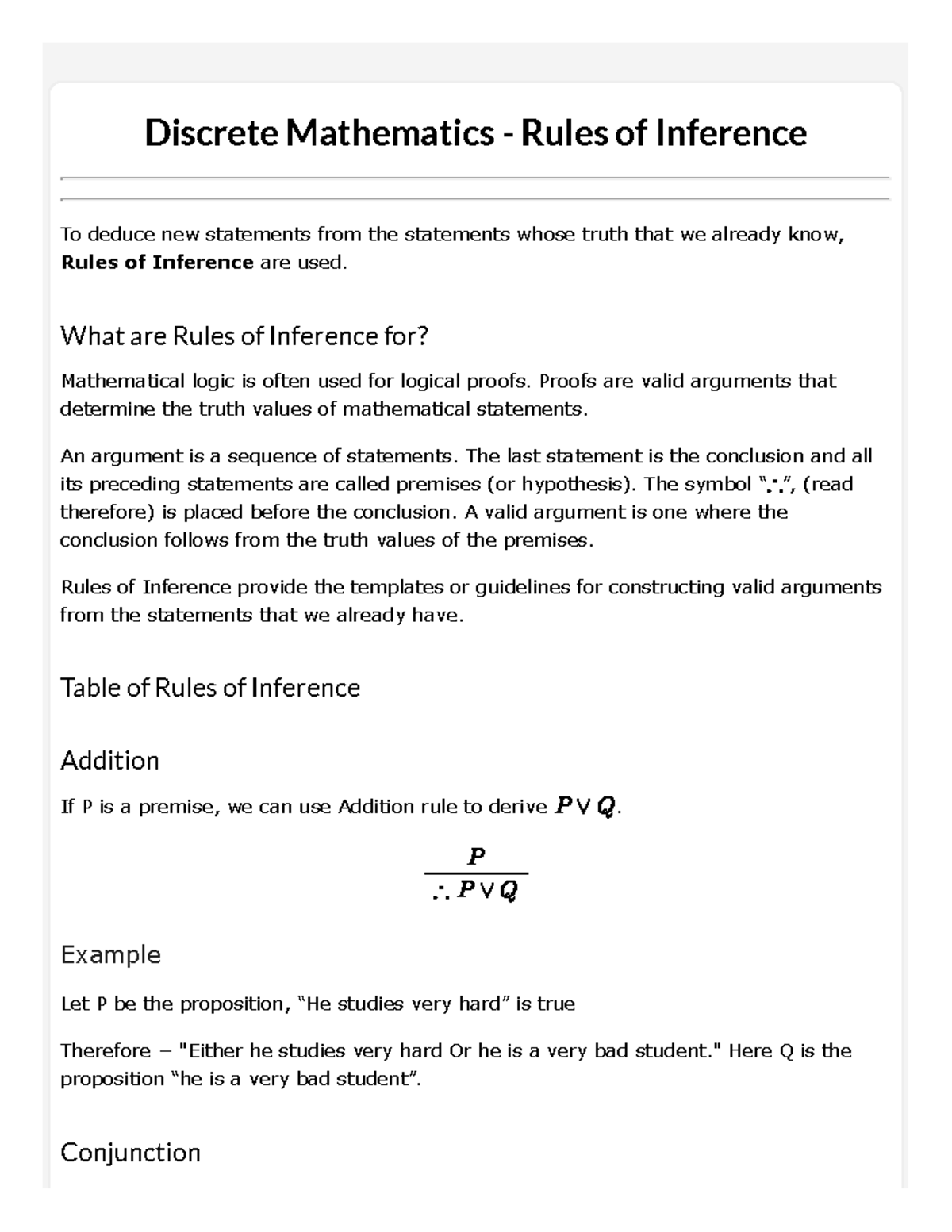 discrete-mathematics-rules-of-inference-what-are-rules-of-inference