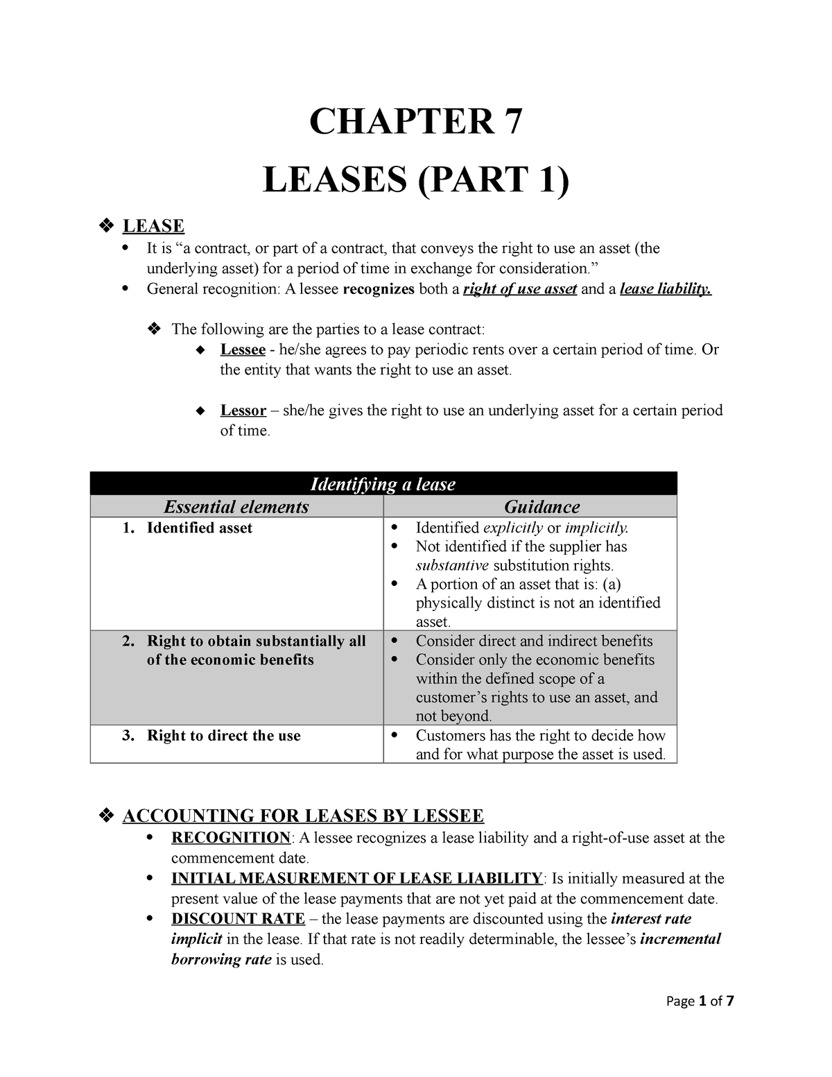 Intermediate Accounting 3 Reviewer - DHVSU - Studocu