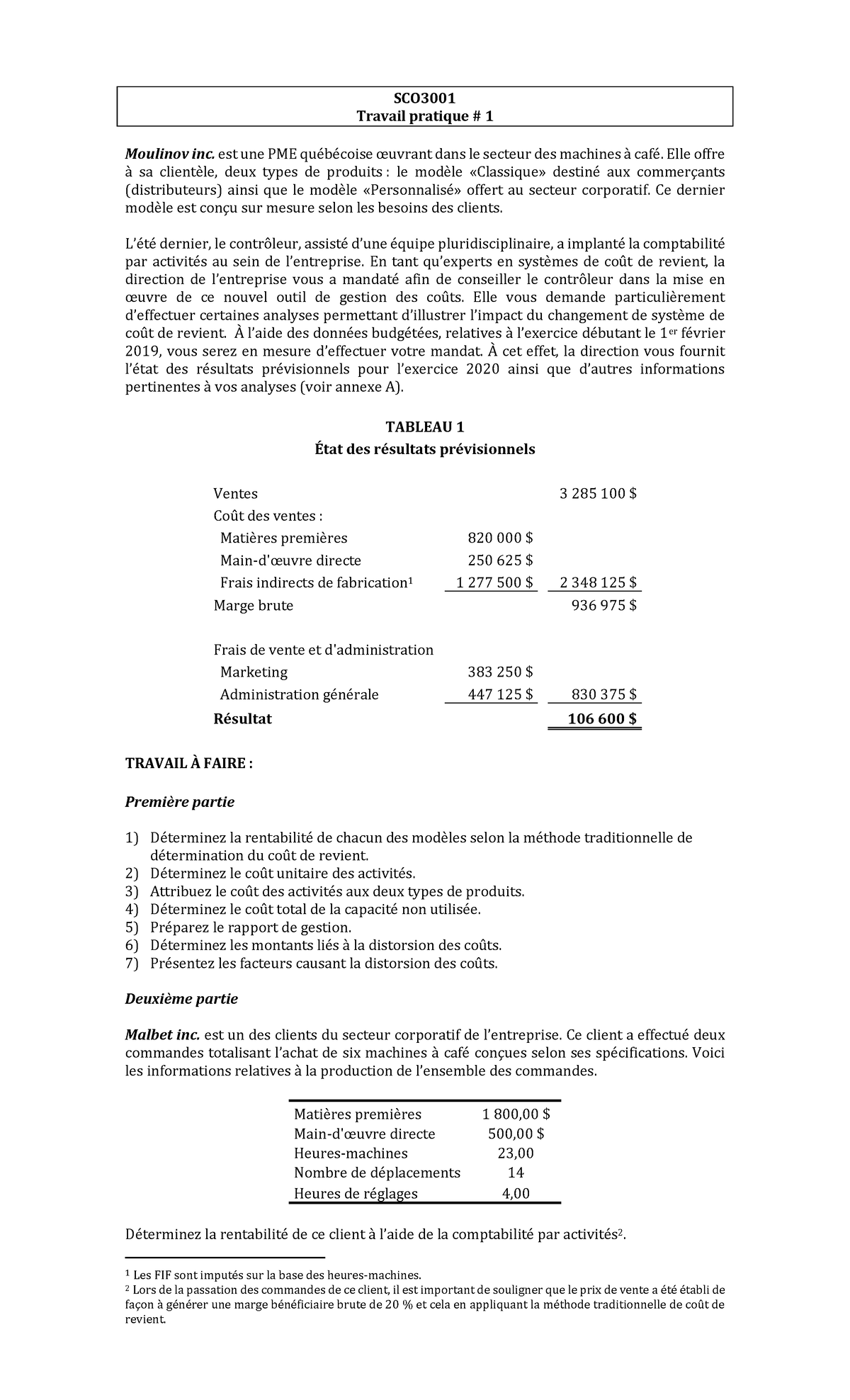 TP1 theme 1 CPA enonce - Please give as much additional information as ...