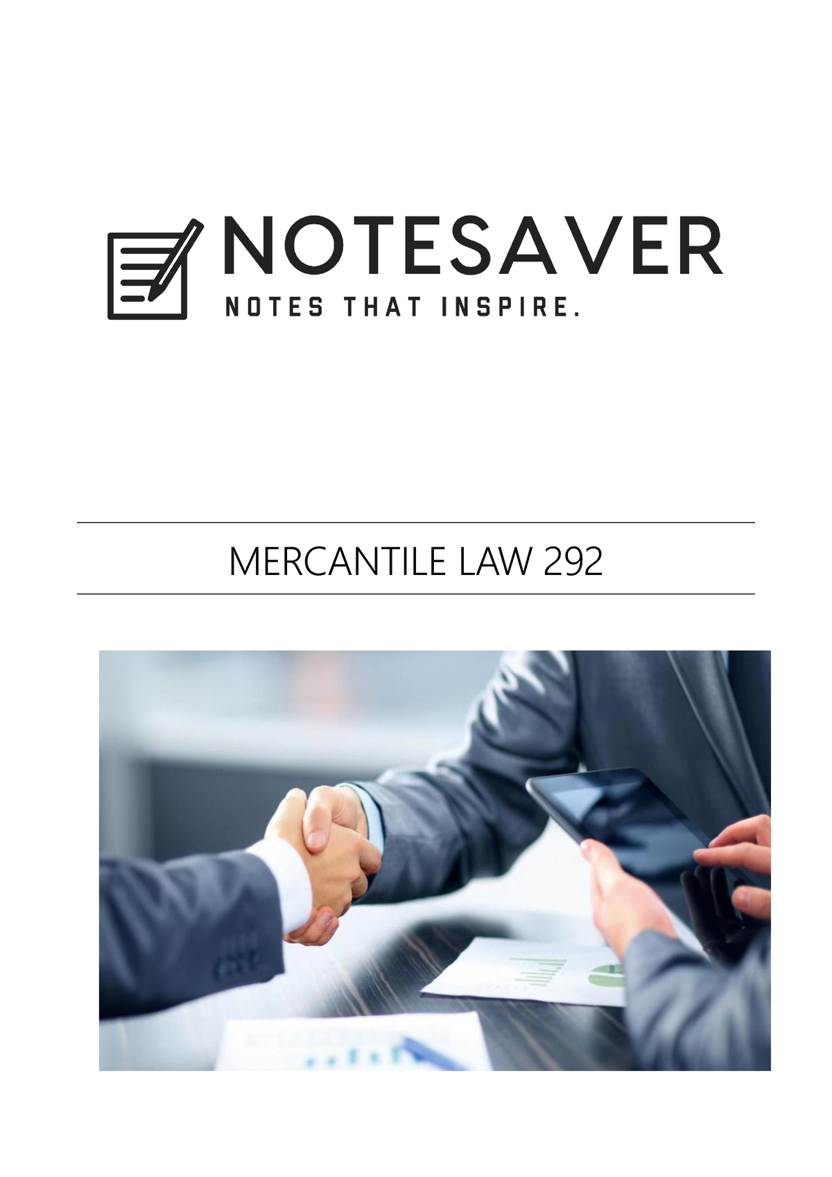 mercantile-law-notes-292-sun-studocu