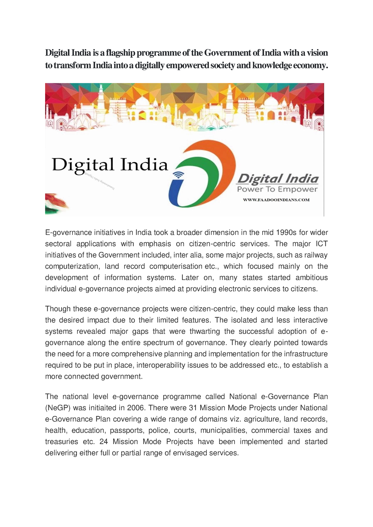 Digital India Government of India Service, India transparent background PNG  clipart | HiClipart