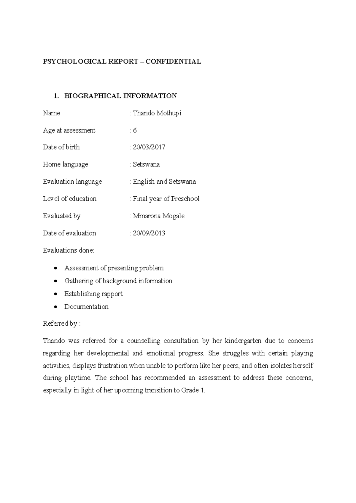 clinical-report-psychological-report-confidential-1-biographical