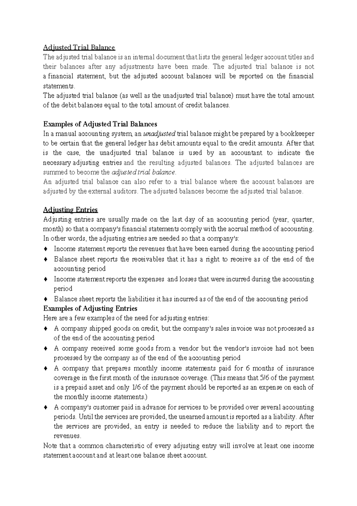 496779601 Adjusted Trial Balance Adjusting Journal Entries - Adjusted ...