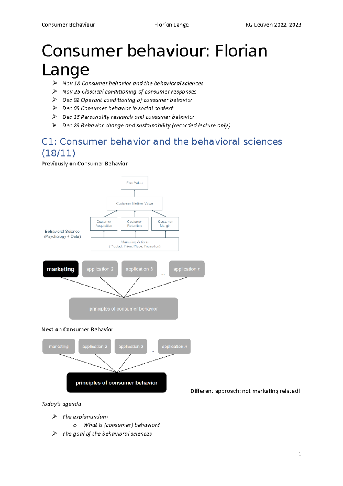 Consumer behaviour Part 2 (psychology) - Consumer behaviour: Florian ...