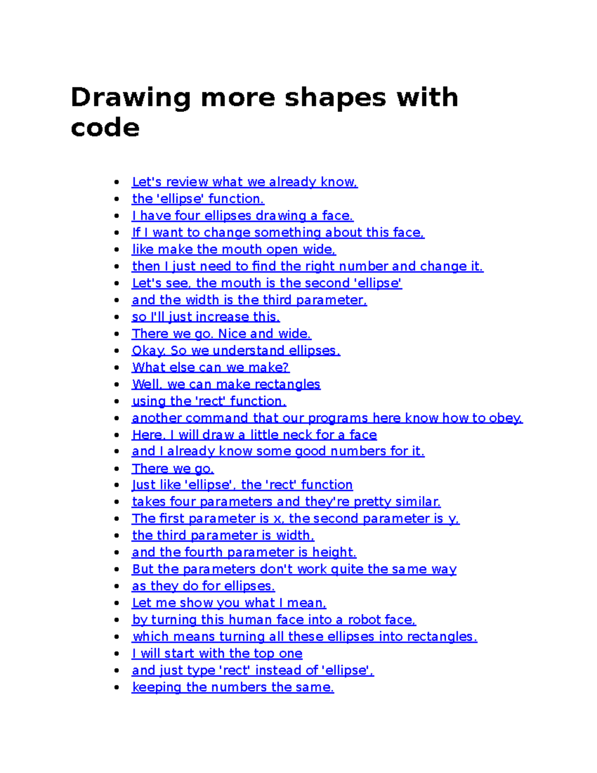 Additional drawings basic statistics for beginners drawing more