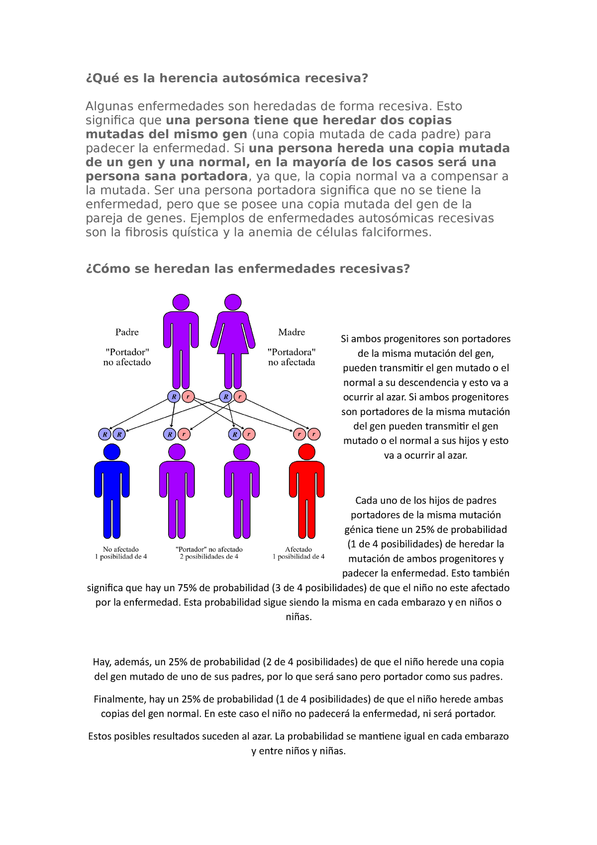 Qu Es La Herencia Autos Mica Recesiva Qu Es La Herencia Autos Mica Recesiva Algunas Studocu