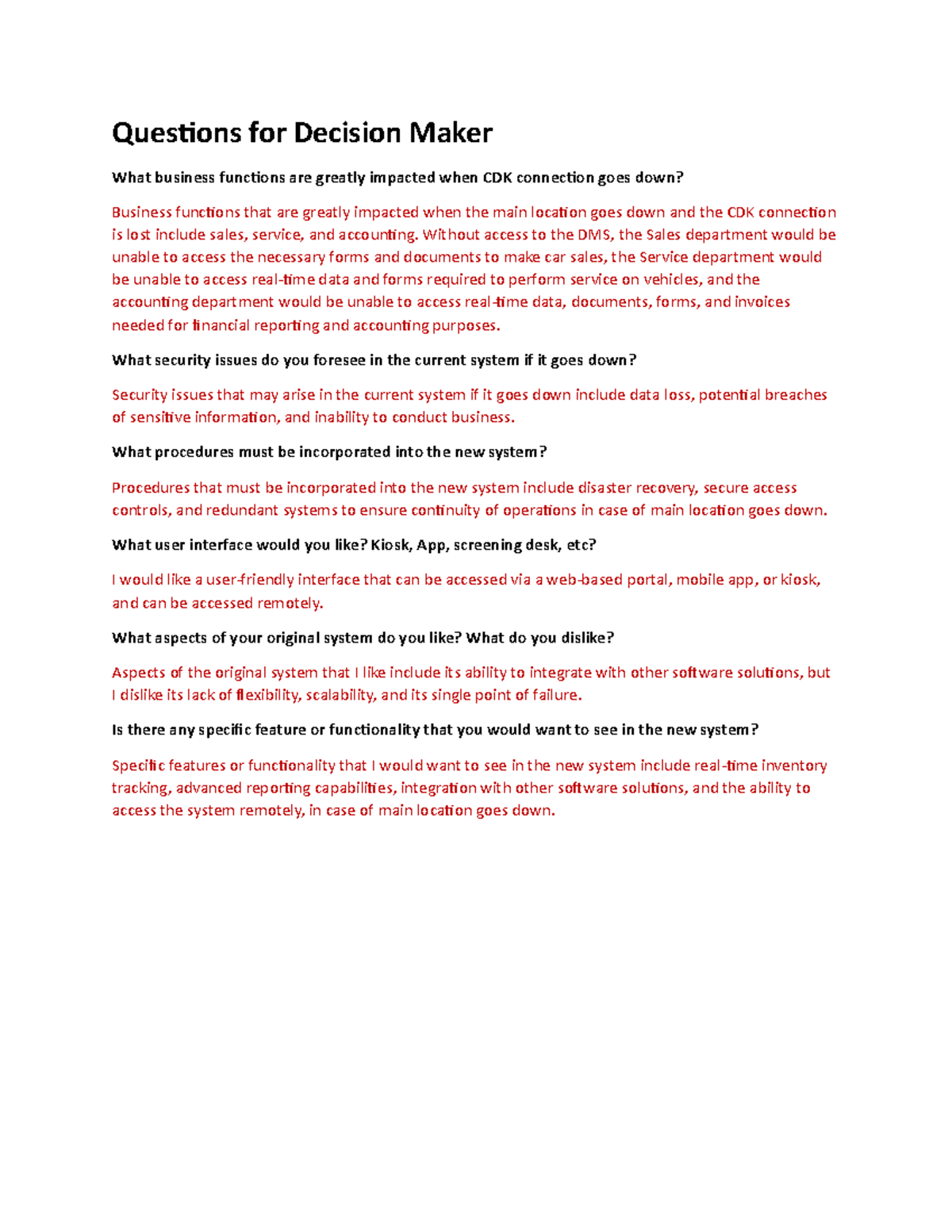 Survey questions - Lecture 5 with examples for homework 9 - Questions ...