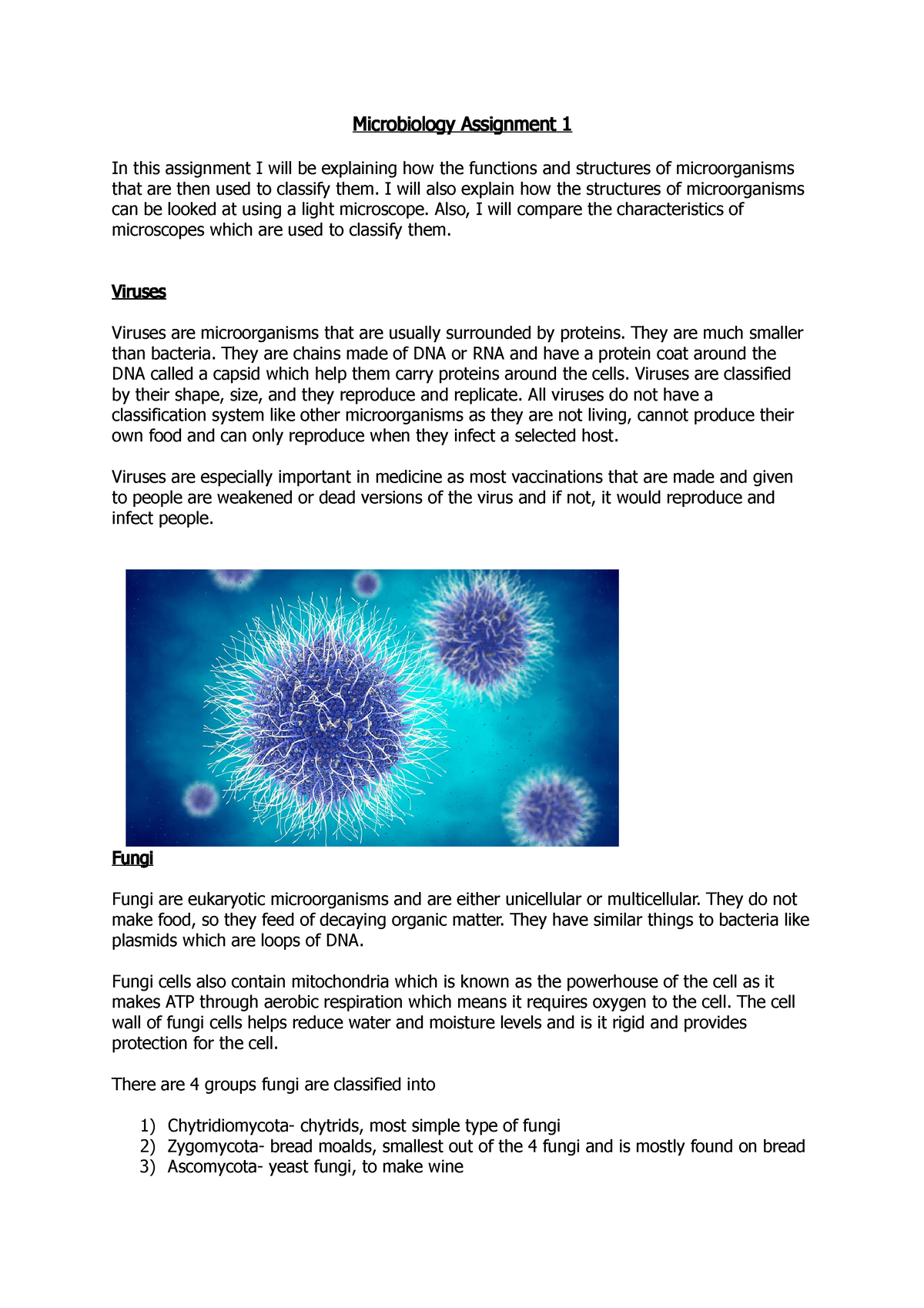 week 1 assignment microbiology basics tissues and membranes