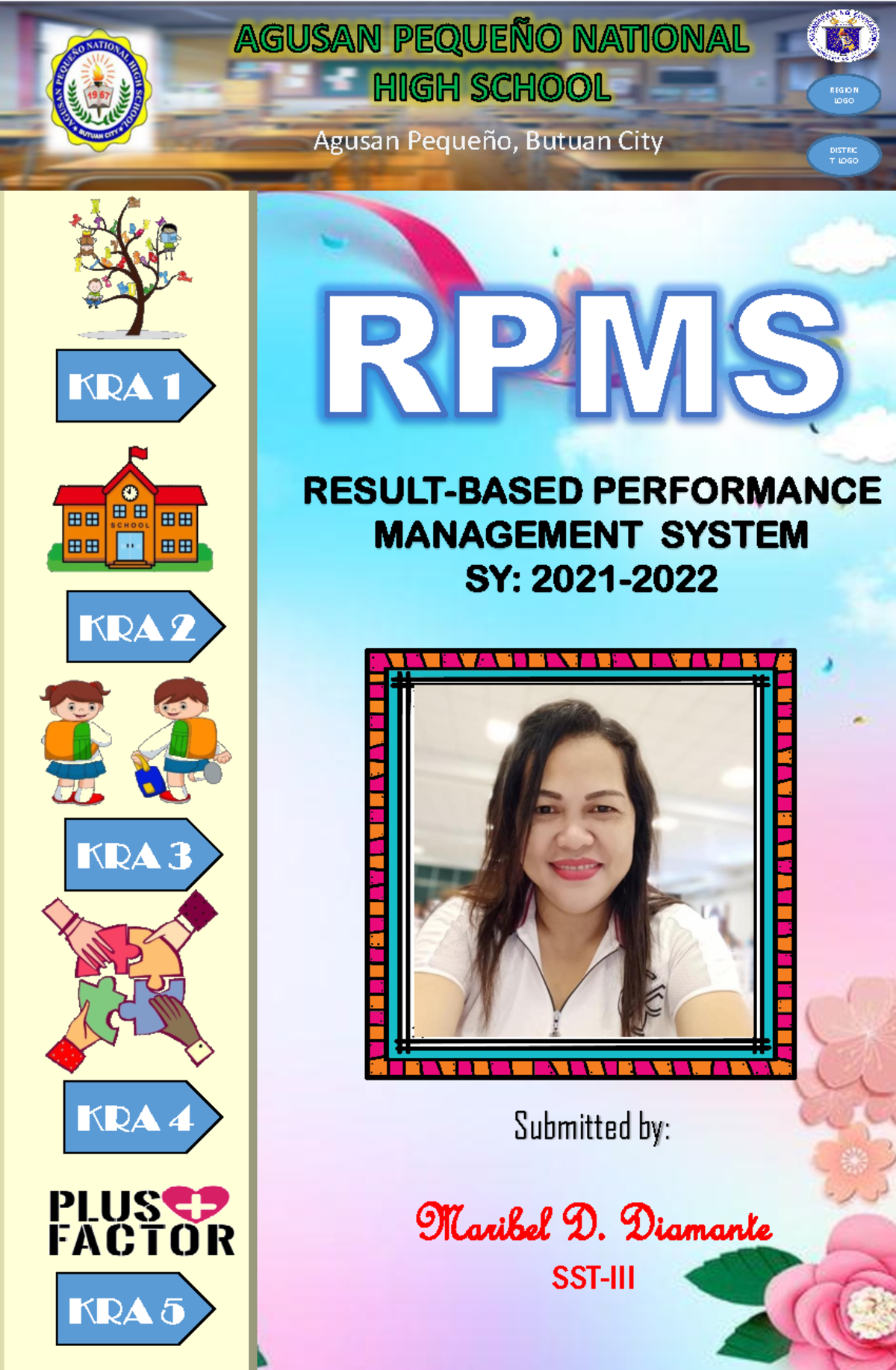 Diamante RPMS - Will give sample outputs in preparing RPMS - KRA 1 ...