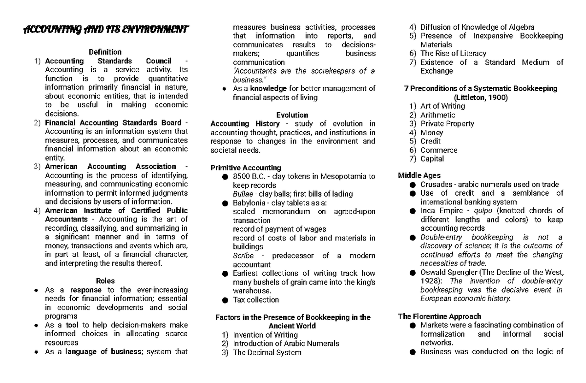 c1-notes-ba-ballada-accounting-and-its-environment-definition