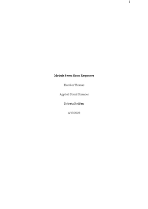 7-2 Final Project - While this seems like a great approach to ensure ...