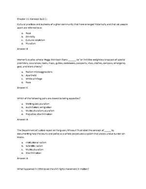 Soc 200 Notes Chapter 3 Culture And Society - Soc 200 Notes: Chapter 3 ...