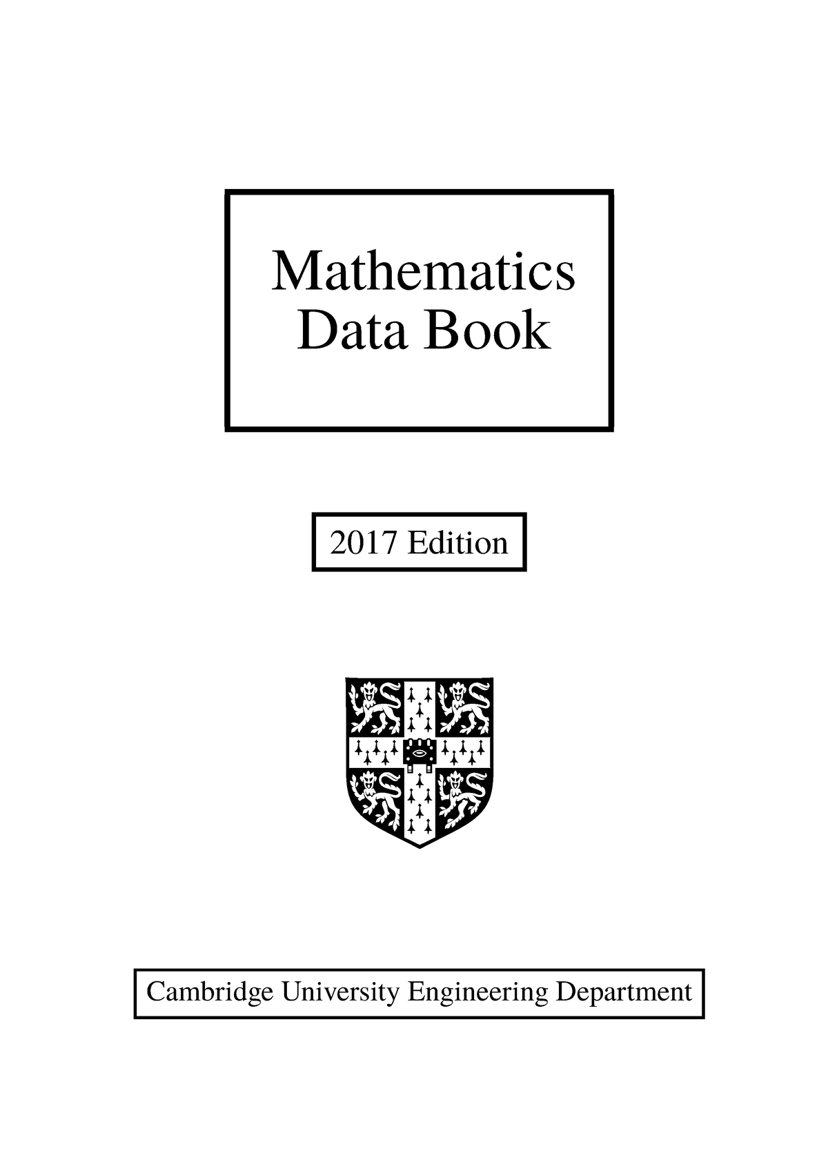 cambridge phd mathematics of information