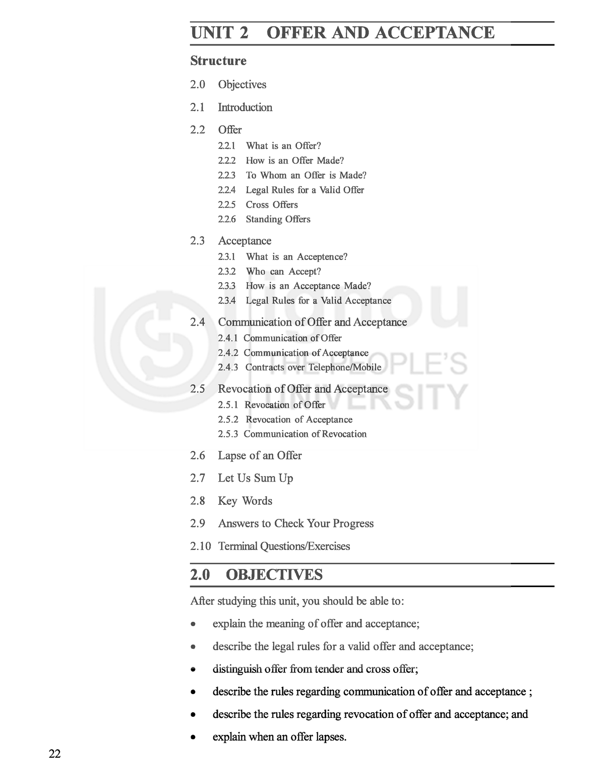 business law case study offer and acceptance