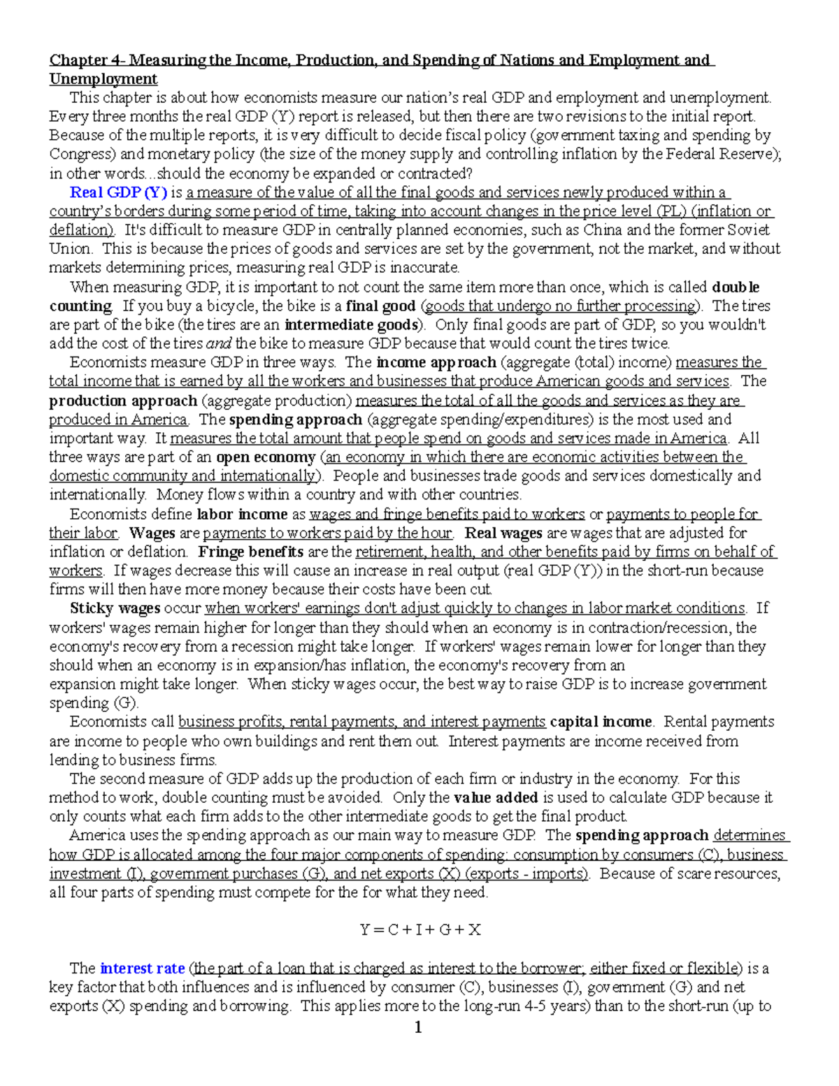 Chap4 notes - Studocu