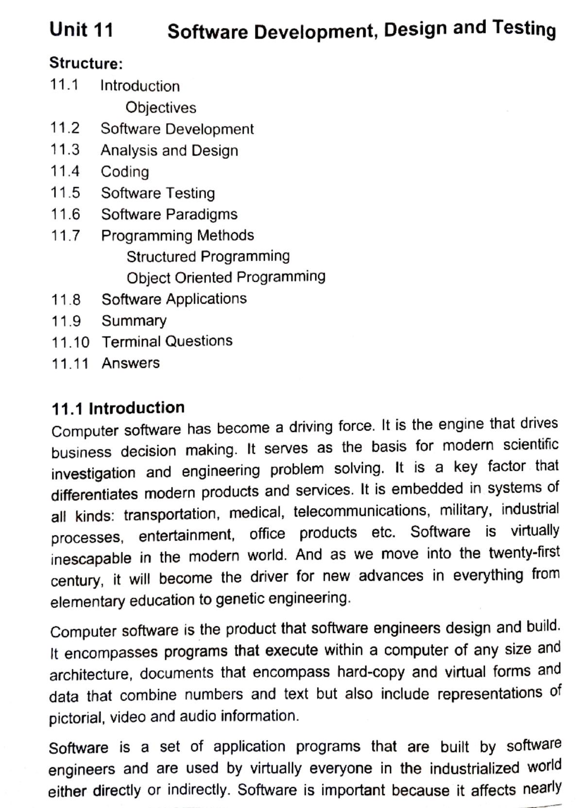 Fundamentals of Computers and IT - Software Development , Design and ...