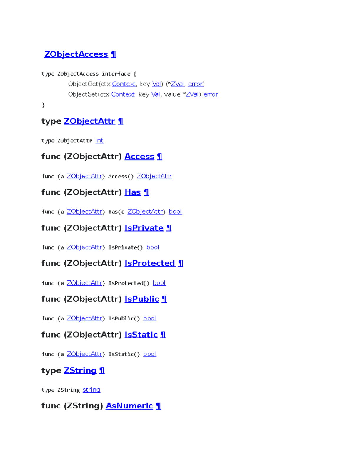 ZObject Access - Computer technology essays - ZObjectAccess ¶ type ...