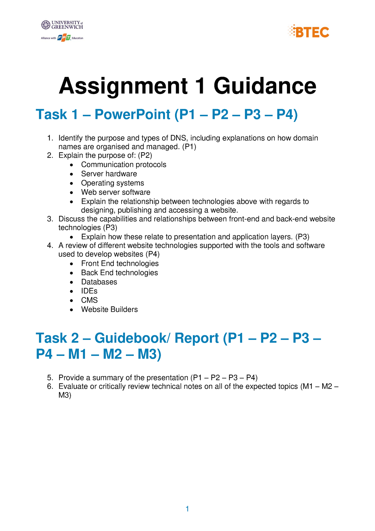 unit 10 assignment 1 applied science