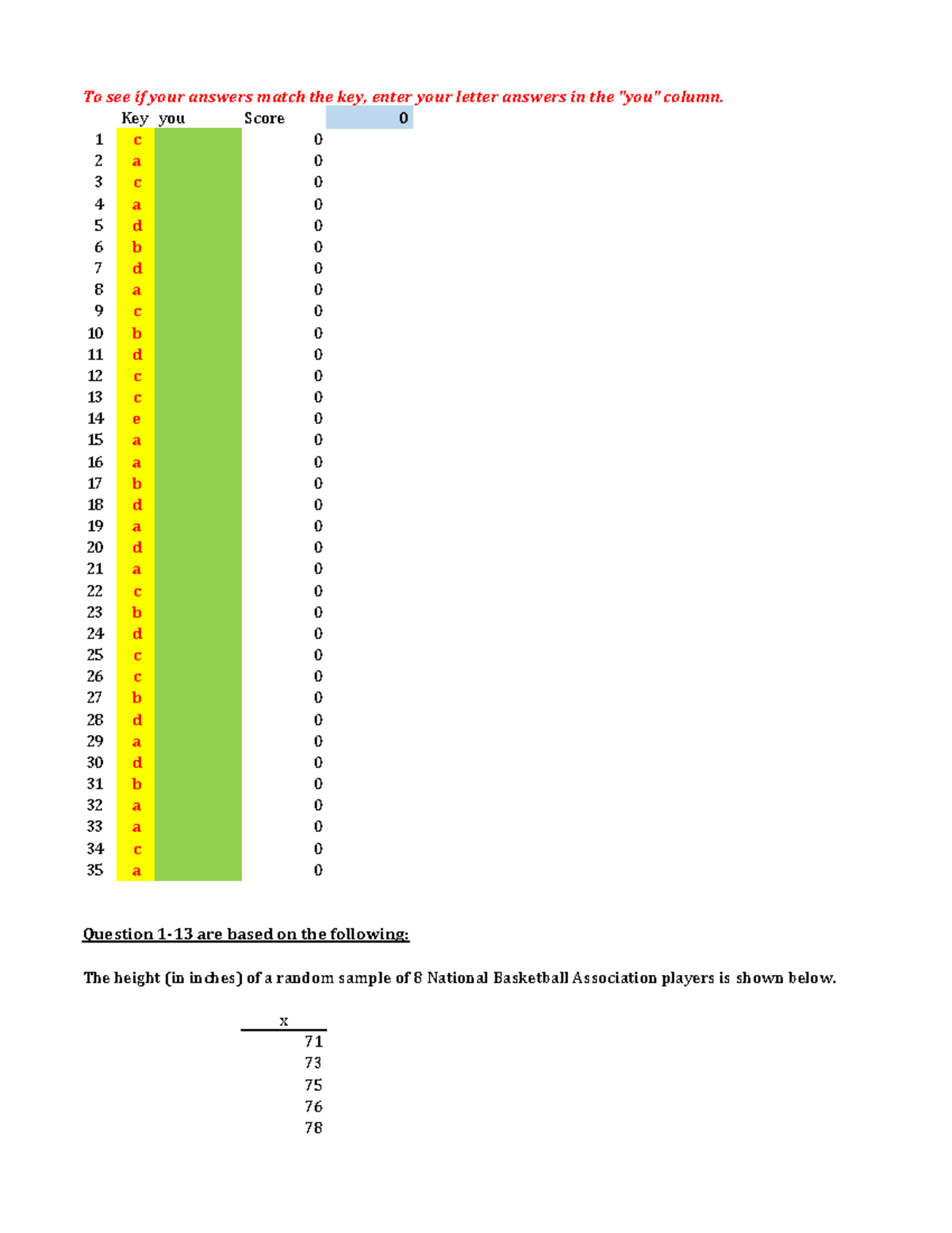 FA19 HW1 Solutions - First Homework Assignment Of The Fall 2019 Intro ...