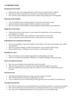 TOS Sample - For the information only - Table of Specification Subject ...