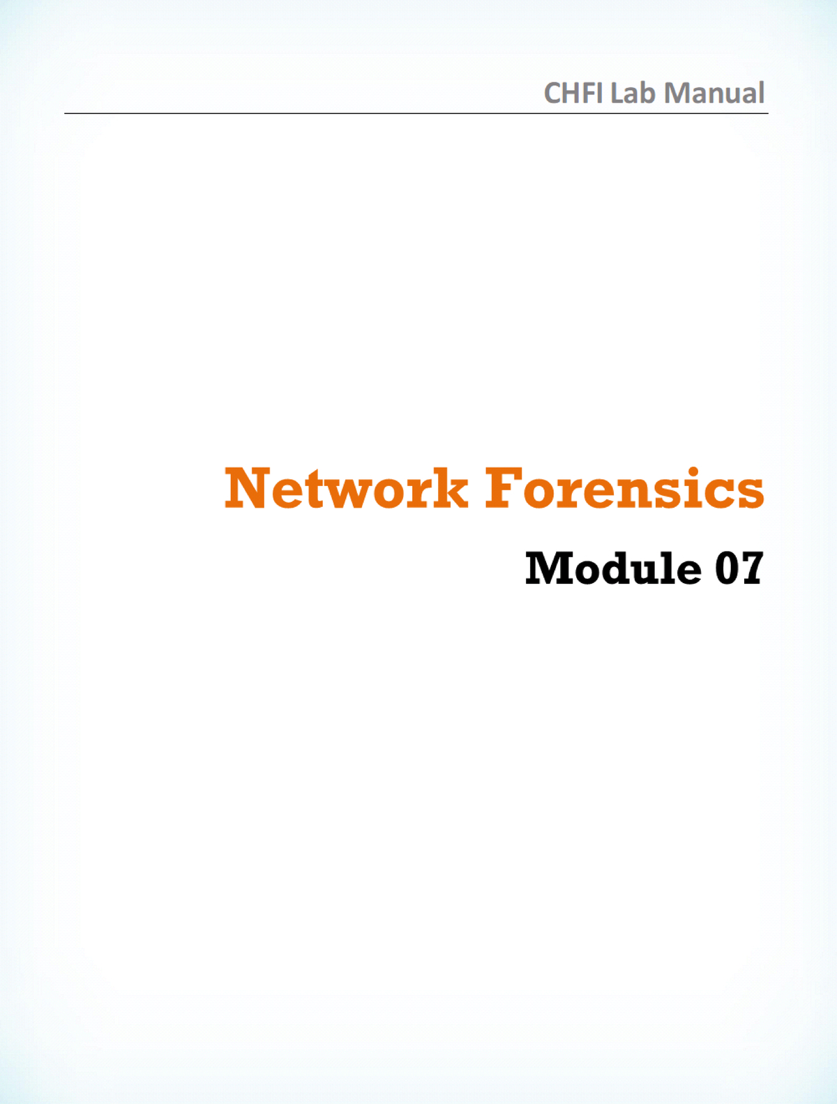 Chfiv 9 Labs Module 07 Network Forensics Digital Forensics Studocu Chfiv 9 Labs Module 07 Network Forensics Digital Forensics Studocu