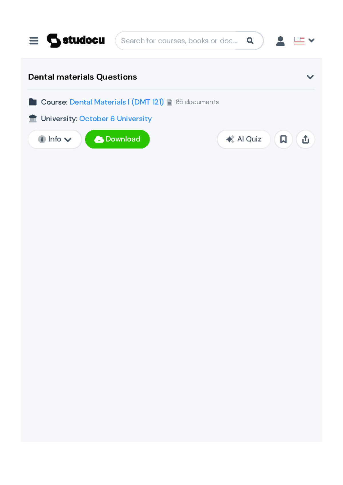 Dental materials Questions Dental Materials I Studocu Modern