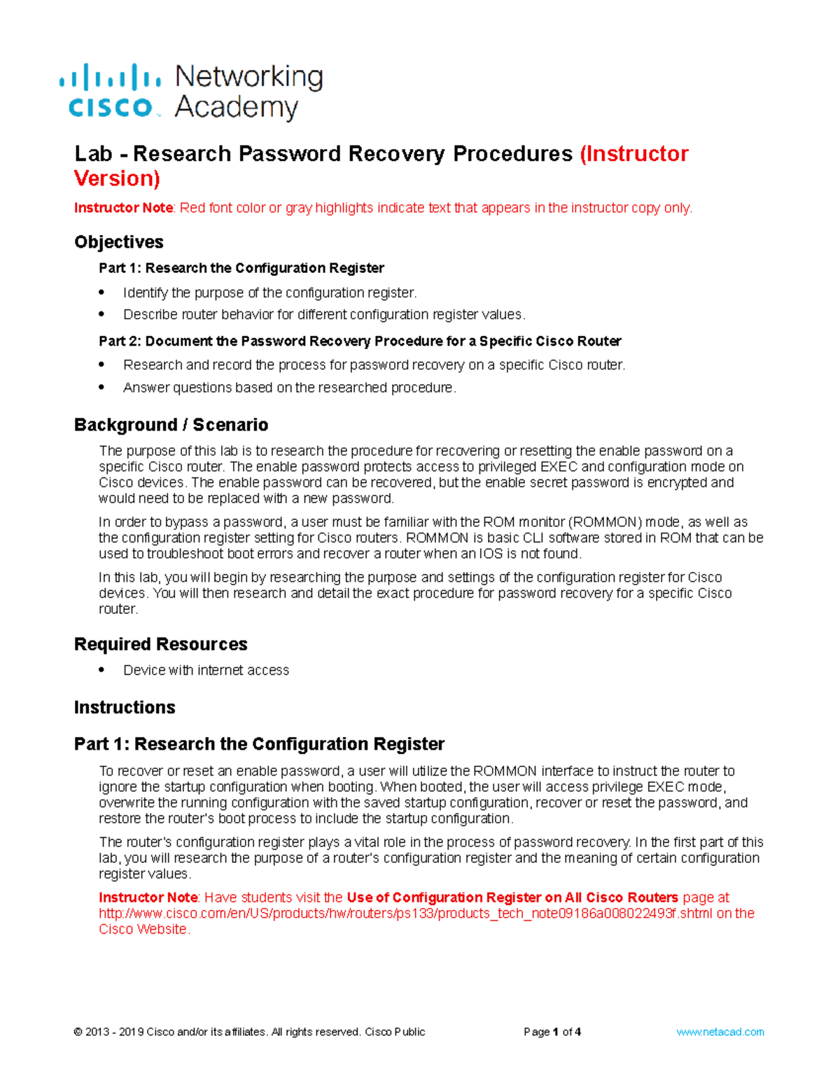 10.6.13 Lab Research Password Recovery Procedures ILM Lab