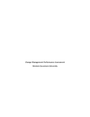 C721-Task-1 - C721- Task 1 - Passed - Change Management Performance ...