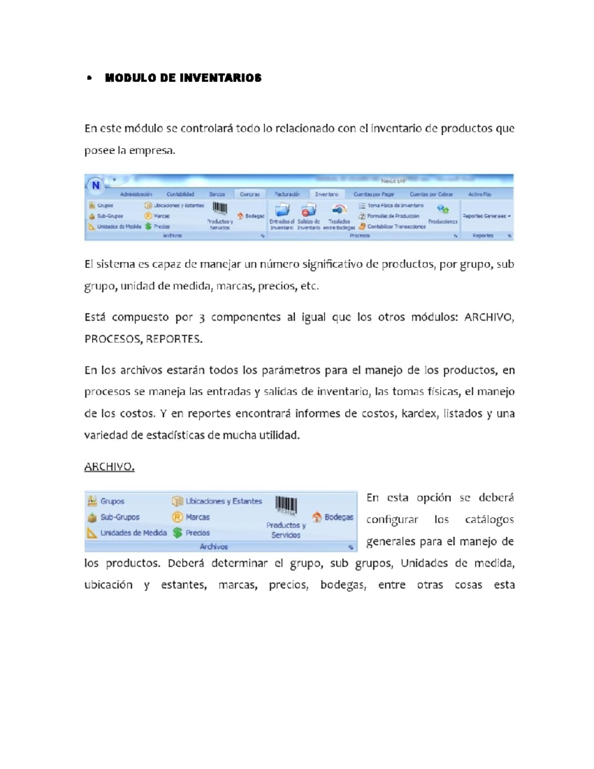 Modulo DE Inventarios - repaso académico - Auditoría I - MODULO DE ...