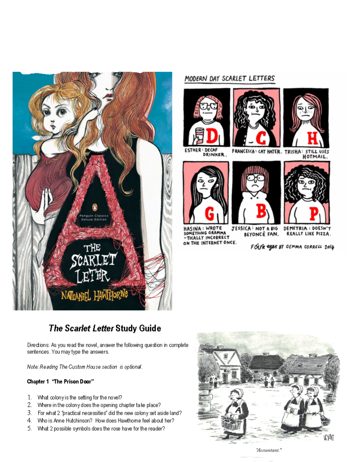 The Scarlet Letter Questions Also To Prepare For Step 2 Take Notes   Thumb 1200 1553 