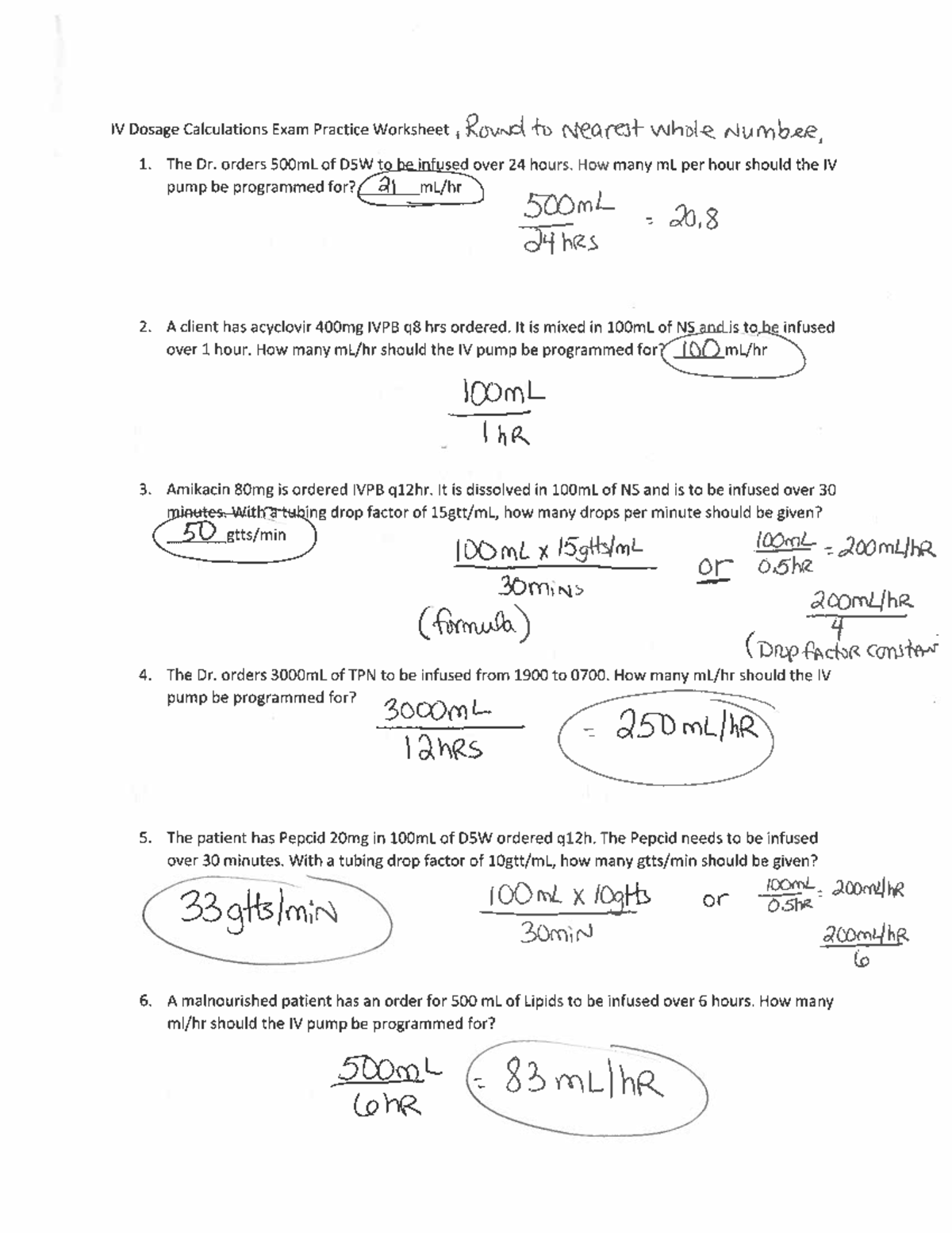 Iv answers - iv thereapy - NURS1944 - Studocu