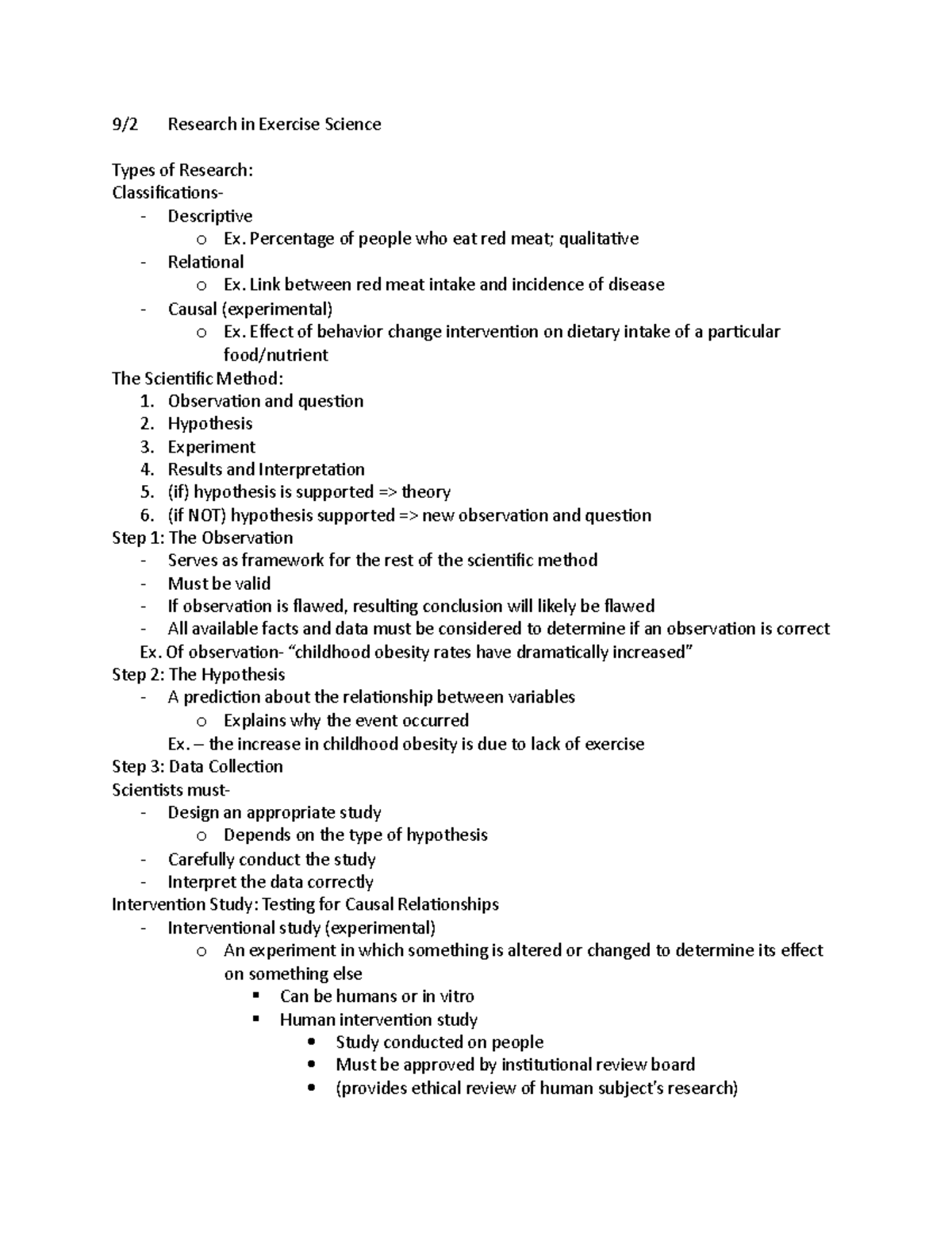 research-methodology-notes-community-and-family-studies-year-12-hsc