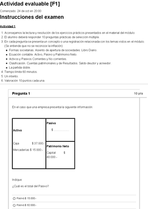 Contabilidad Basica Act Contabilidad Basica Actividad Evaluable