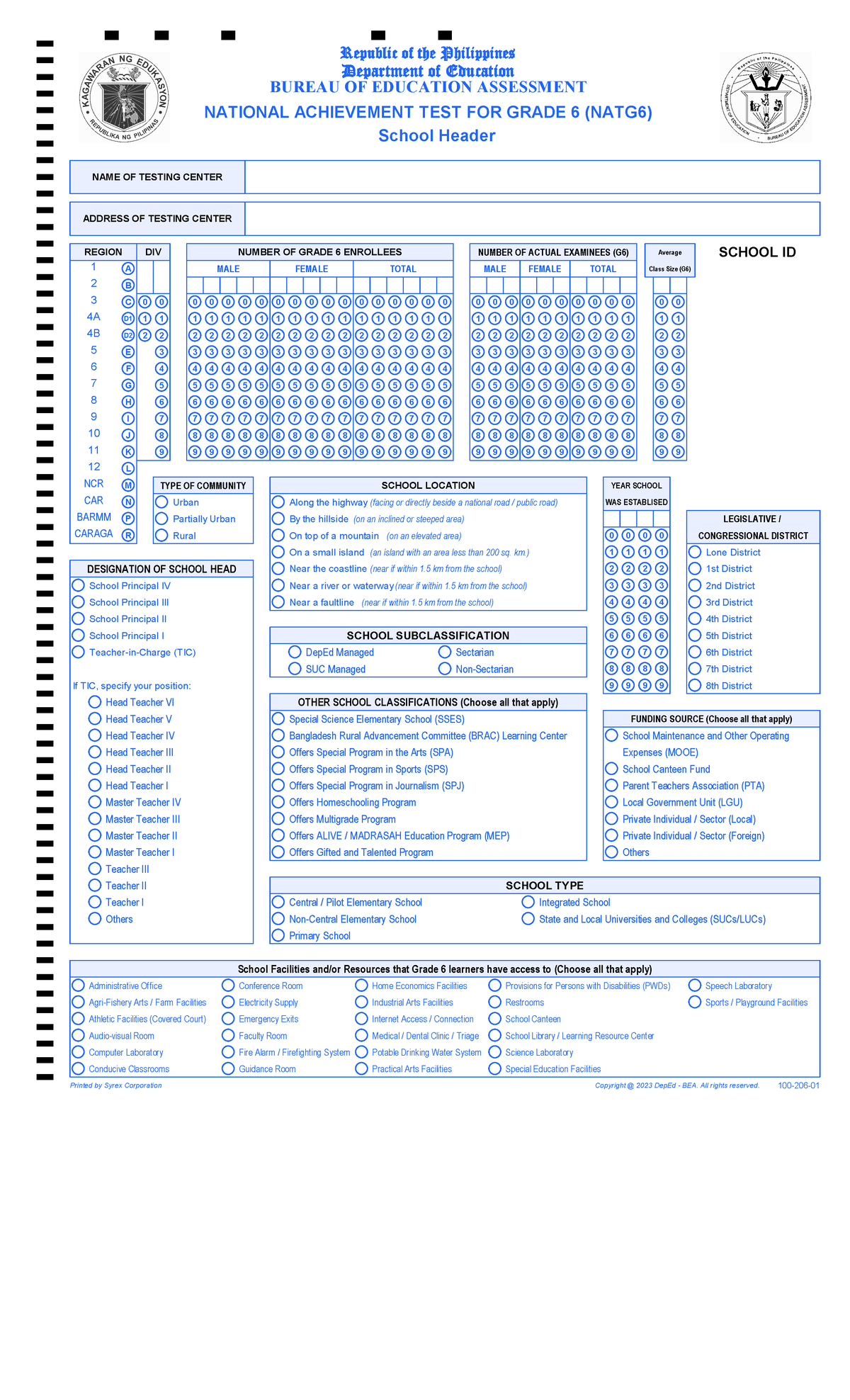 NATG6 SH SY23 24 - Reviewer - Republic Of The Philippines Department Of ...